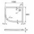 Receveur de douche asymétrique PURANO 80x100 cm PURANO_800x1000