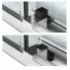 Paroi de douche coulissante ZEPHYROS 2.0 2P - Chromé - Transparent - 120cm Déclipsable