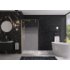 Paroi de douche SOLO DESIGN + Cosmos XL - Or Brossé - 90cm - Gauche solo-design-plus-Cosmos XL Gauche