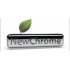 Porte à 2 panneaux battants YOUNG 2B 120cm Aqua Chromé Logo new chrome