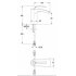 Mitigeur lavabo BOLLICINE - BO22051 Bo22051 cote
