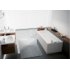 Baignoire CALOS 2.0 - 3 Tabliers (Frontal+2 Latéraux) - 160x70cm - Blanc Brillant Calos basic