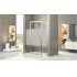 Porte de douche ROSE ROSSE G+2F 160cm Sérigraphie Silver Rose g2f serigraphiee