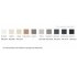 Receveur de douche écoulement linéaire Andromède Graphite 70x130 Coloris standard mc bath andromède