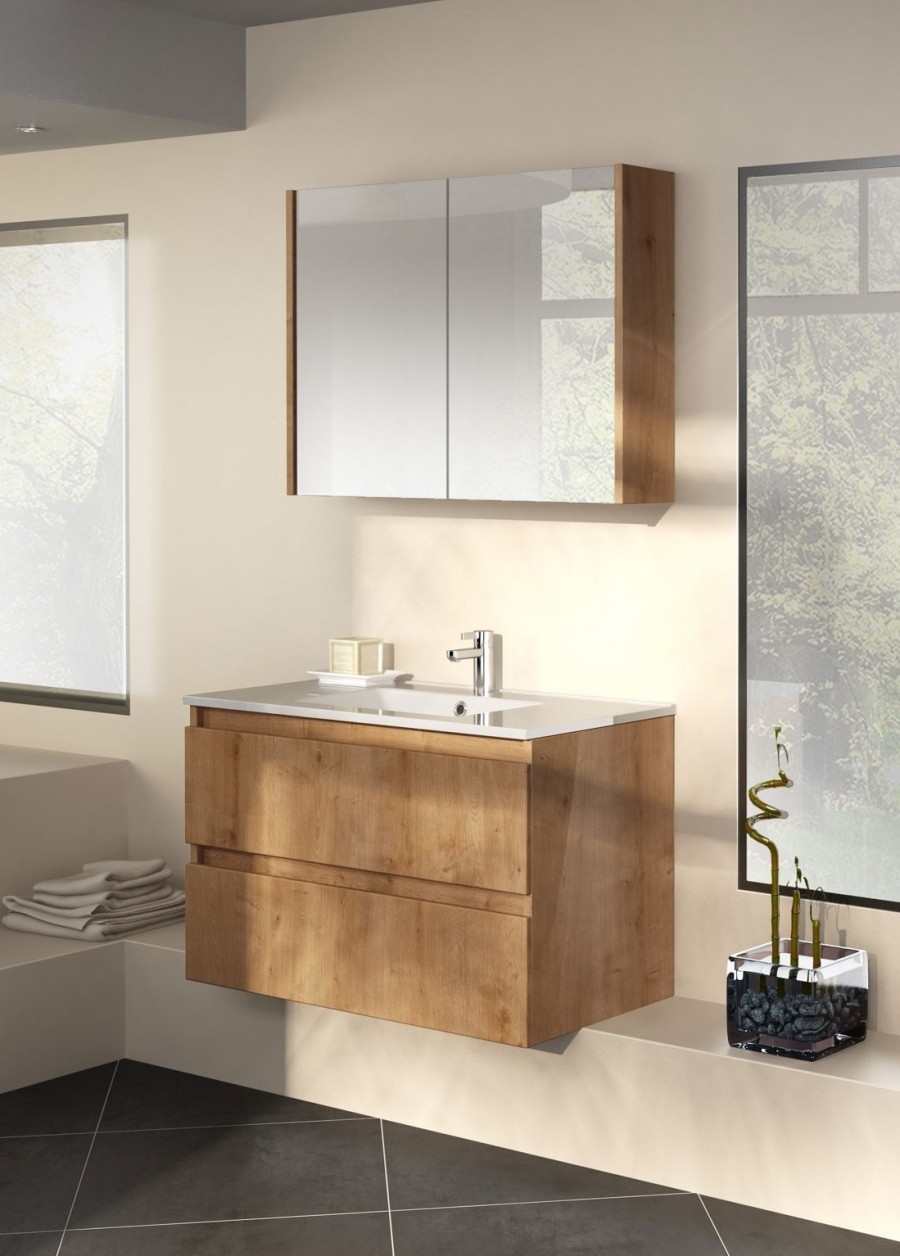 Meuble Simple Vasque 90 Cm Rivage Cottage Jura Discac