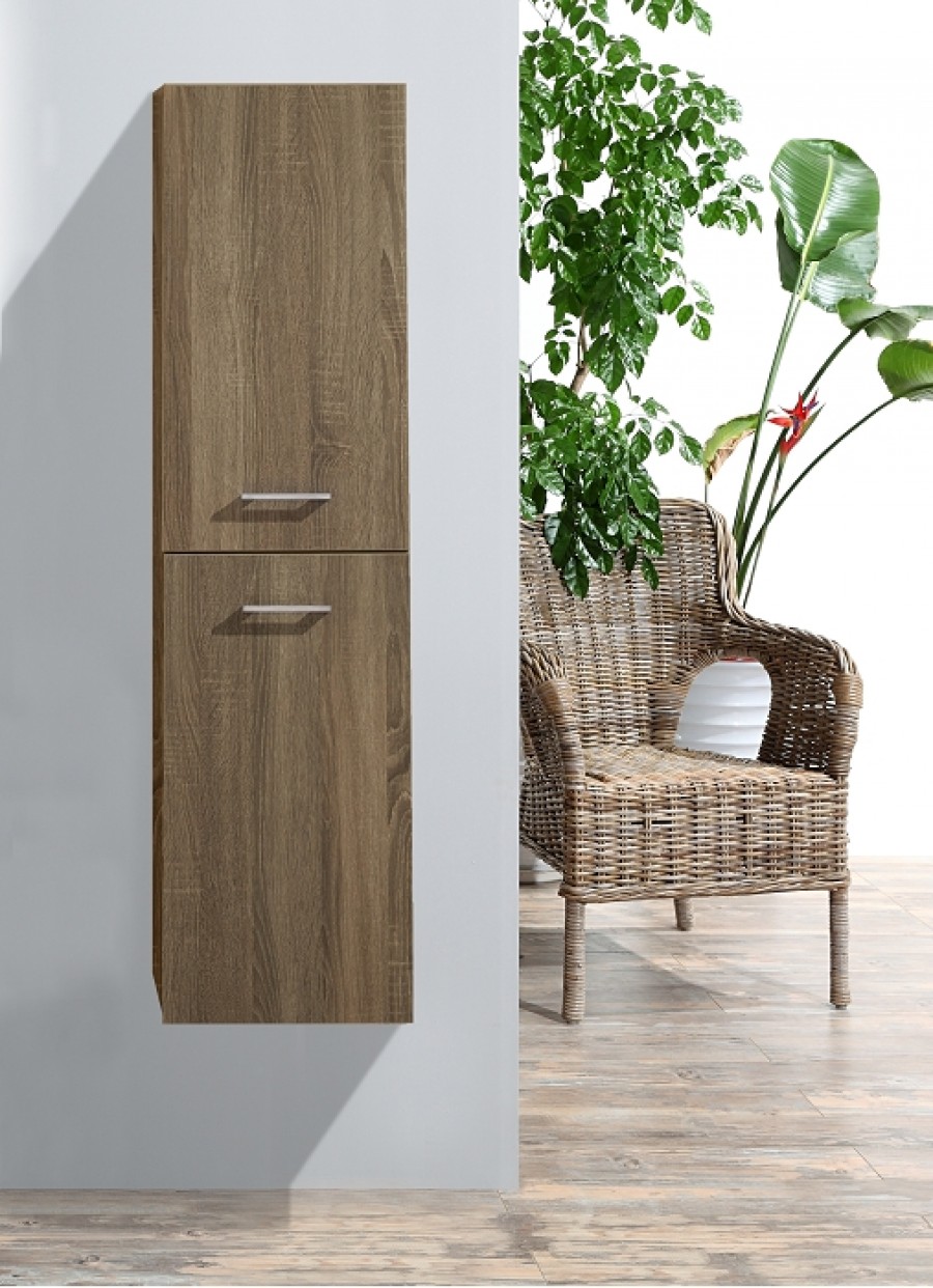 Colonne de salle de bain Jupiter 2.0 135cm Bois Foncé** Colonne de salle de bain Jupiter 2.0 135cm Bois Foncé**