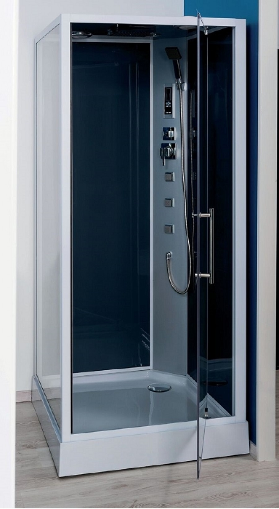 Cabine de douche HYDRO NIKY GRISE 90X90