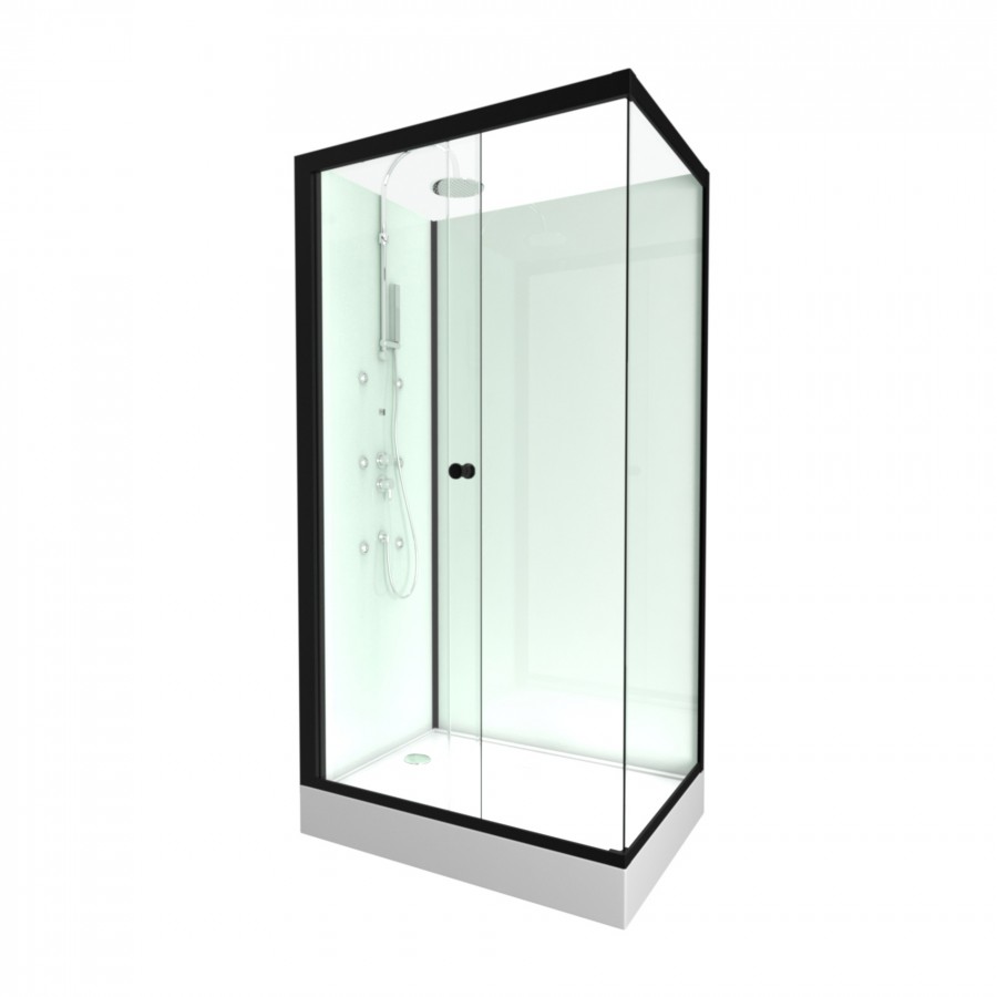 Cabine rectangulaire INDUSTRY 2.0 - 80x110 cm Cabine rectangulaire INDUSTRY 2.0 - 80x110 cm