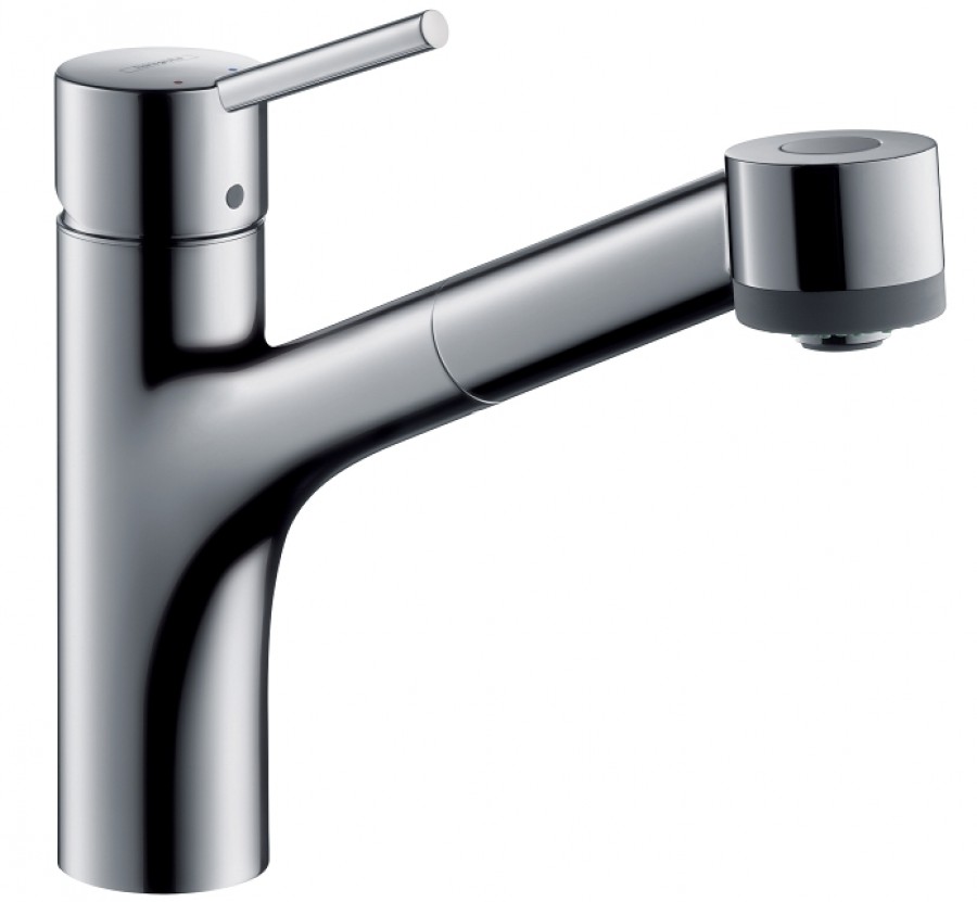 mitigeur cuisine avec douchette extractible talis s 32841000*