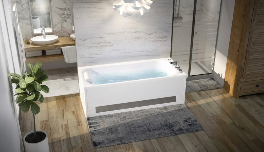 Baignoire balneo GRANDFORM Saphir