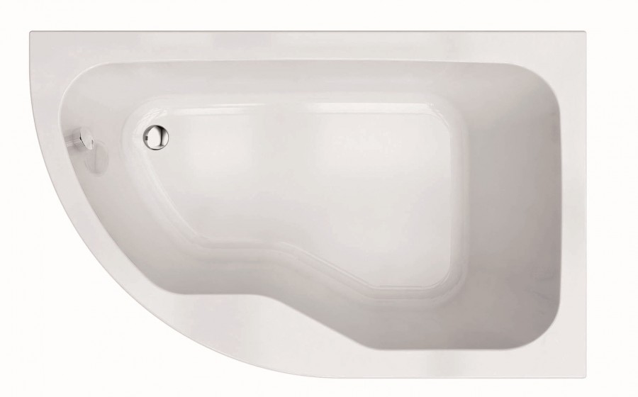 Baignoire Pour Bain Douche 170x80 Asymétrique Connect Air Droite Blanc -  Toute l'offre baignoire BUT