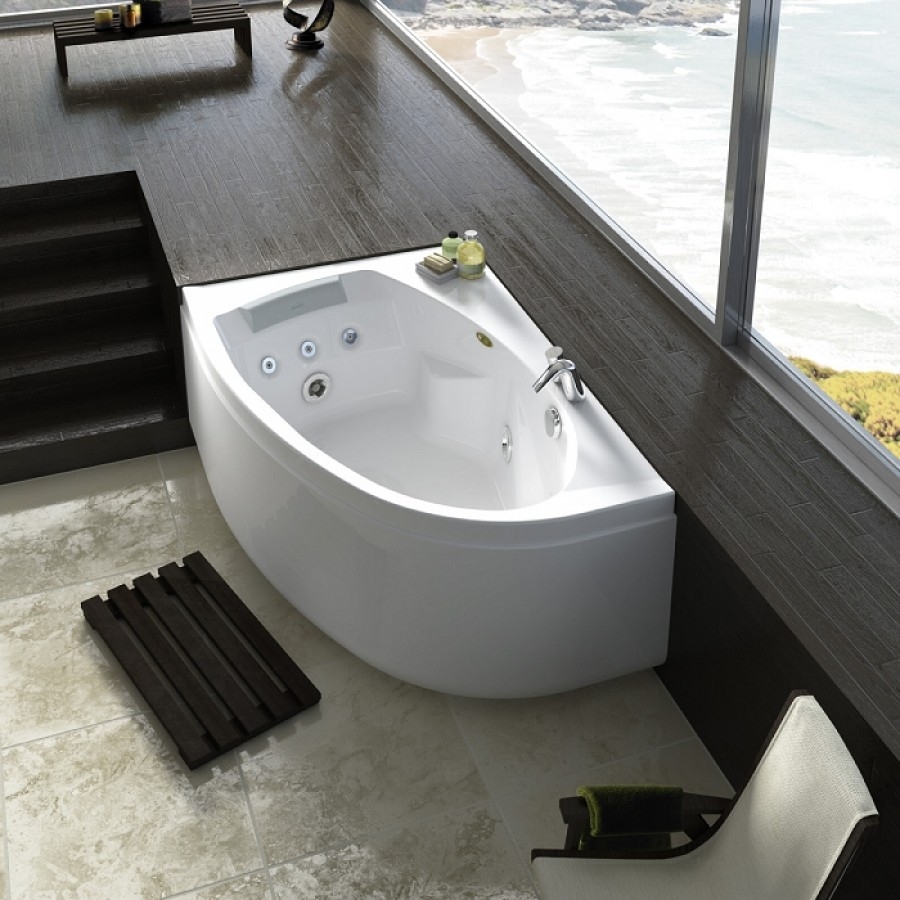 Baignoire-balnéo-d'angle-asymétrique-gauche-avec-tablier-...