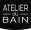 Tous nos produits 'ATELIER DU BAIN' sur sanitaire.fr | Porte de douche pivotante LOFT Steel 80 cm - Version Gauche