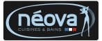 Tous nos produits 'NEOVA' sur sanitaire.fr | Meuble sous evier 120 cm Wengé Déco-Clip - Néova